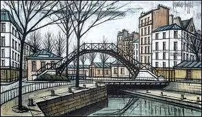 Qui a peint 'Le canal St Martin' ?