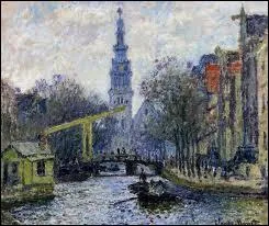 Qui a peint 'Canal  Amsterdam' ?