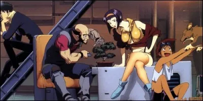 Dans quel anime voit-on Spike, Jet, Faye, Ed et leur chien Ein faire équipe ?