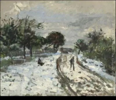 Un autre ' Paysage de Neige ' Oeuvre de :