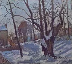 'Neige  Louveciennes ' est un tableau de quel artiste ?