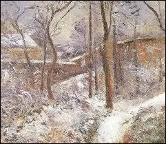 ' La sente des Pouilleux, effet de neige ' est un tableau ralis par :