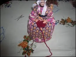 C'est un santon en point de jersey !