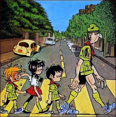 Quel dessinateur et crateur de ' Fluide Glacial' a plac ses personnages sur Abbey Road ?