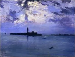 Qui a peint 'La nuit sur la lagune, Venise' ?