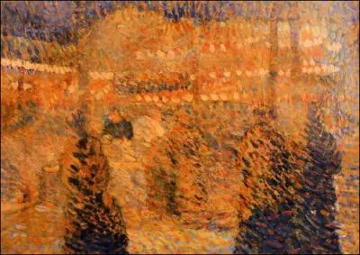 Qui a peint 'Fête foraine, la nuit' ?