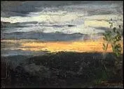 Quel est l'auteur de ce ' Coucher de soleil' ?