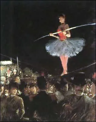 Qui a peint L'acrobate (1895) ?