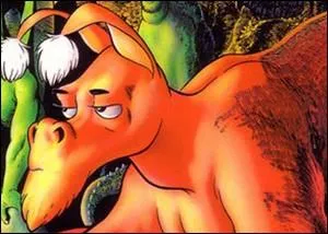 Dragon qui tire souvent Fone Bone d'un mauvais pas.