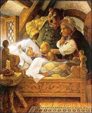 Lisez le dbut de cette histoire :  Once upon a time there was a girl. Her name was Goldilocks . According to you what is the name of this fairy tale ?