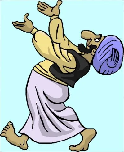 Avant de devenir riche, Ali Baba était un modeste...