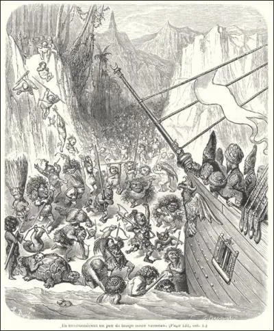 Quel célèbre graveur français a illustré l'histoire de Sinbad ?