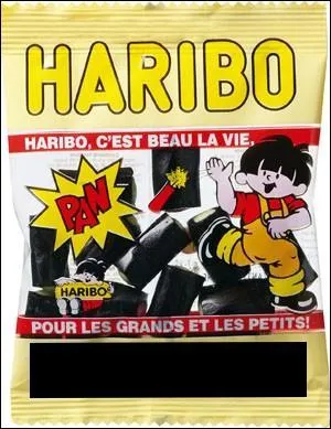 Comment s'appelle ce sachet de sucreries ?