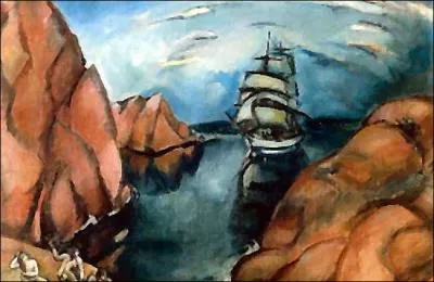 Qui a peint Navire dans les calanques ?