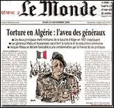 Selon Amnesty International, l'emploi gnralis de la torture et le massacre de population civile commis par l'arme franaise constituent-ils des crimes de guerre et des crimes contre l'humanit ?