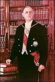 Une grave crise politique secoue la France. A quel grand personnage historique le prsident Coty fait-il appel en 1958 pour rsoudre le problme algrien ?