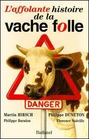 Quel humoriste franais a dit : ' Vous avez not qu'on dit un steak de buf, une cte de buf, un rti de buf... Mais ds que le bestiau semble suspect, c'est la vache qui devient folle' ?