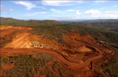 Les Mines de Nickel se trouvent...