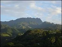 Le Mont Aora'i se trouve ...