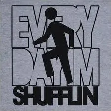 Dans laquelle de leurs chansons disent-ils le clbre 'Every Day I'm Shufflin' ?