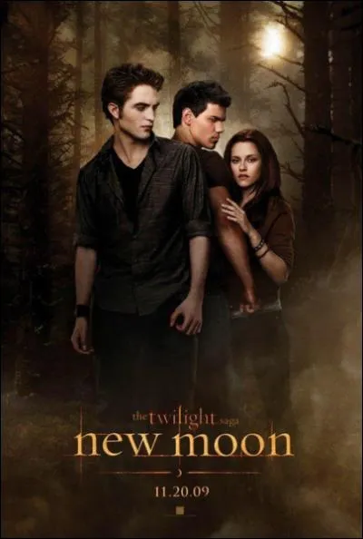 Quelle est la phrase qui introduit le film 'Twilight, chapitre 2 : Tentation' ? ( Facile )