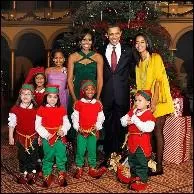 A quel endroit ces personnes ftent-elles Nol,  votre avis ?