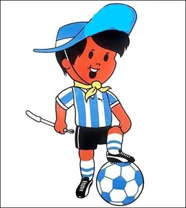 Il s'appelait Gauchito pour la Coupe du Monde en ... .