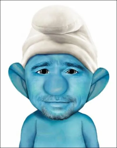 Qui a t transform en Schtroumpf ?