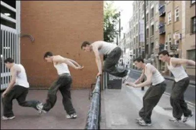 Lequel est un mouvement en parkour ?
