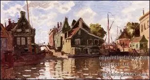 Qui a peint 'Canal  Zaandam' ?