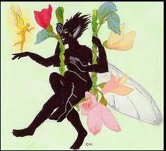 Celui-l, il n'est pas mal non plus, on dirait une fe mal rase, il a des dents pointues et venimeuses, en plus !