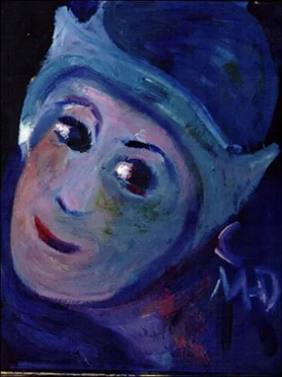 Un portrait bleu peint par ?