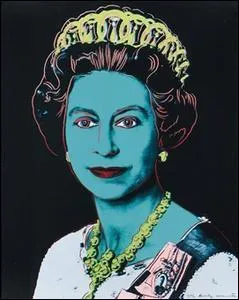Mme sa Majest Elizabeth II est passe par la couleur d'Avatar, grce  l'artiste... ?