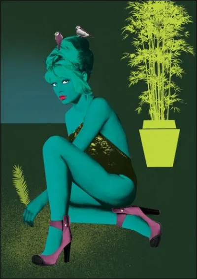 Un autre travail ralis sur une base photographique, oeuvre de ?