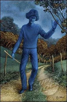 L'homme bleu est une oeuvre de ?