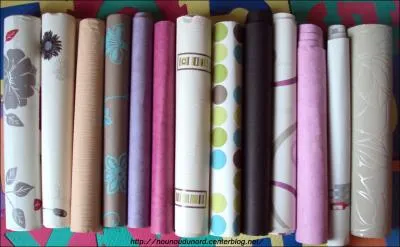 Vente de papiers peints. Les 4 ...