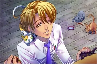 Il aime les chats...