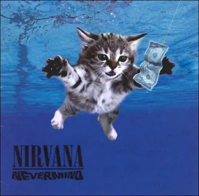 Quel animal se retrouve plonger en pleine pochette de Nirvana ?