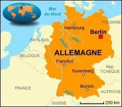 O la Rpublique Fdrale d'Allemagne tait-elle situe ? A l'...