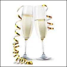 Minuit moins 15 mn : Un p'tit coup de champagne, allez ! ... En Belgique, province de Lige, la tradition veut qu'on mange une choucroute avec ?