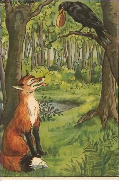 'Apprenez que tout flatteur vit au dpens de celui qui l'coute : cette leon vaut bien un fromage sans doute. '