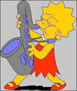De quel instrument Lisa joue-t-elle ?