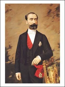 Quel ancien prsident franais reprsente cette peinture ?