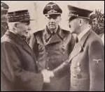 Dans quelle ville a eu lieu la rencontre du 24 octobre 1940 entre Ptain et Hitler, jetant les bases de la collaboration ?