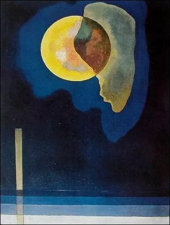 Une oeuvre intitule Cercle jaune par son auteur qui est ?