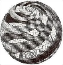 Dorabella est une spirale en sphre peinte par ?