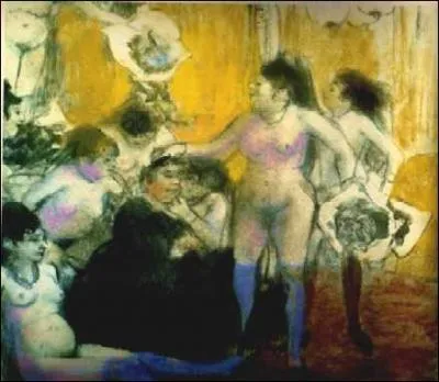 Qui a peint Le Client (ou Maison close) ?