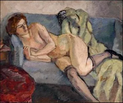 Qui a peint La Dame sur le canap ?