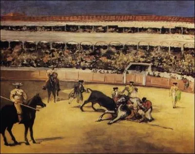 Quel peintre a peint Combat de taureau ?