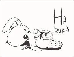 O se trouve le code-barre de Haruka ?